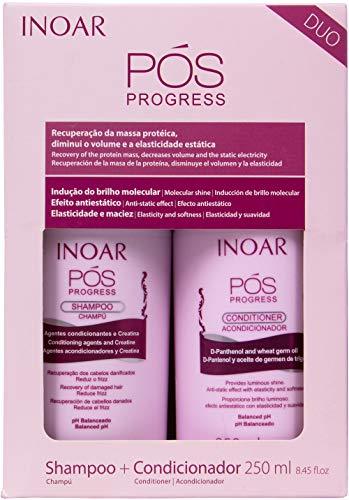 Product Inoar Dúo Pos Progress Champú y Acondicionador Alisado de Queratina