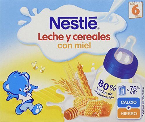 Nestlé - Leche y Cereales con Miel - Paquete de 2 x