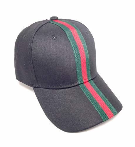 Producto Gorra Negra Cinta Verde y Rojo Black Cap Band Green Red REF07