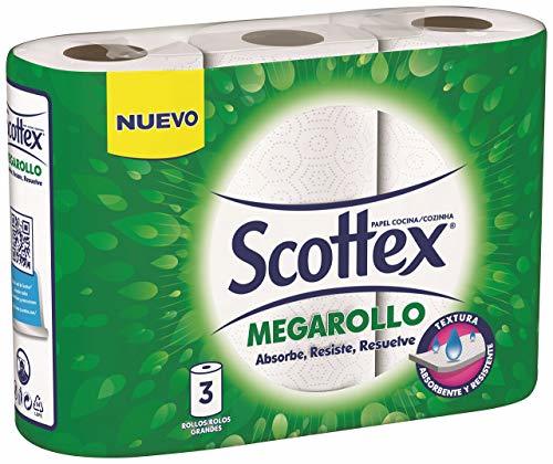 Belleza Scottex - Papel de Cocina Megarollo