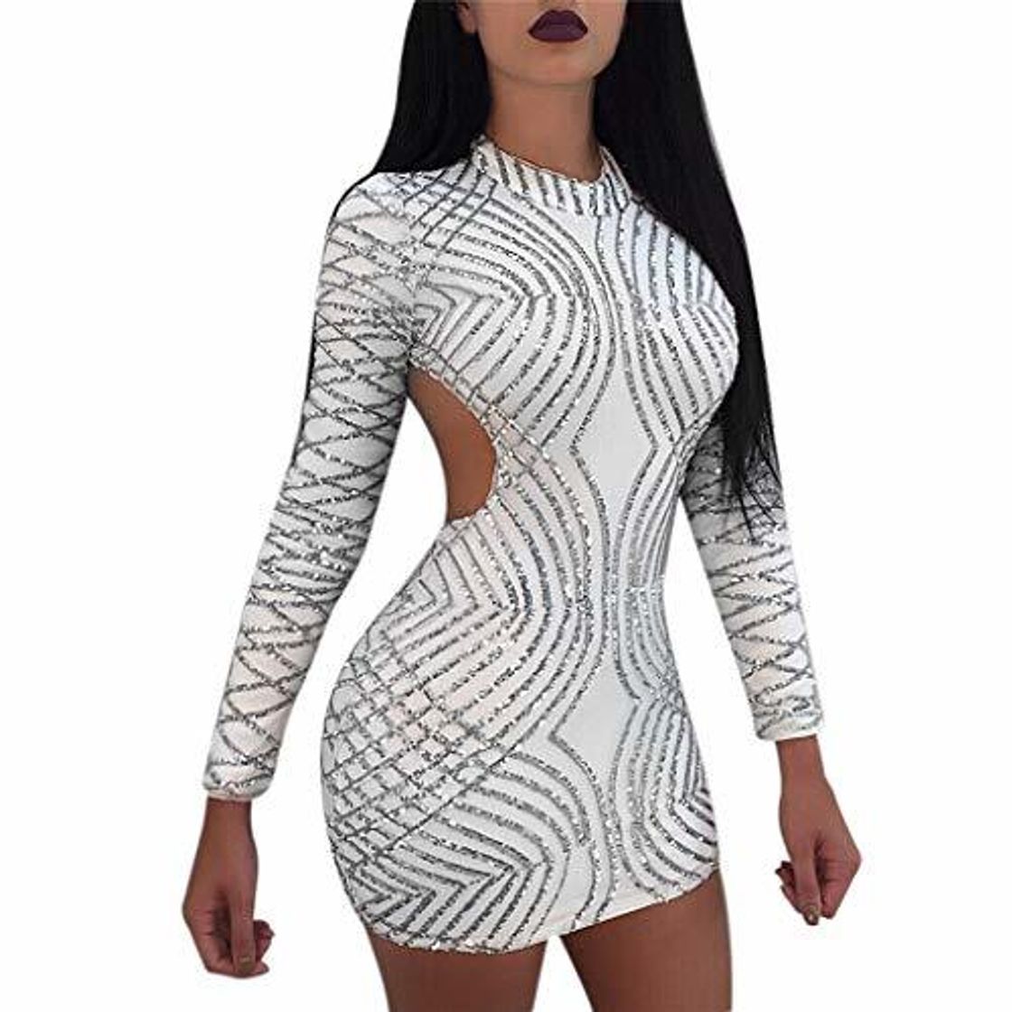 Social Vestidos De Fiesta Mujer Elegantes Vestido Ajustado de Espalda escotada Sexy para