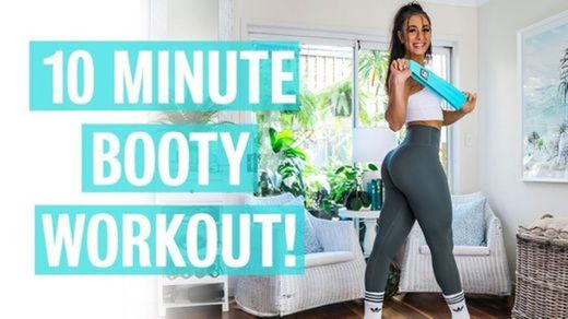 GROW YOUR BOOTY - 10 MINUTE WORKOUT - YouTube