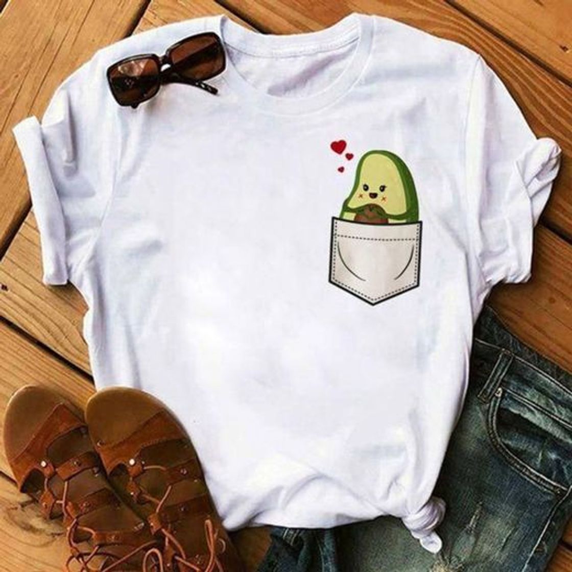 Social Camisera aguacate cora