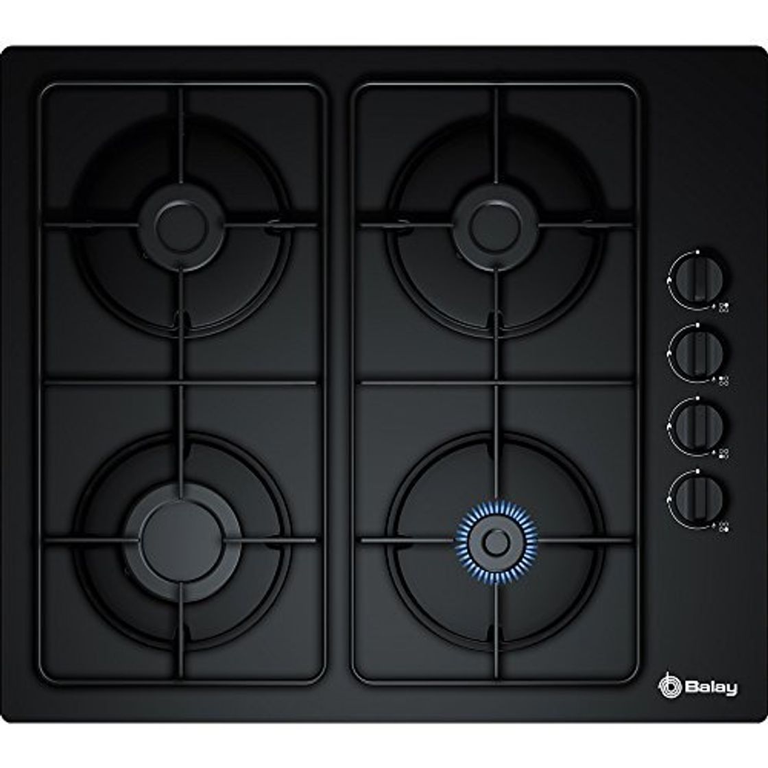 Lugares Balay 3ETG464MB Integrado Encimera de gas Negro hobs - Placa