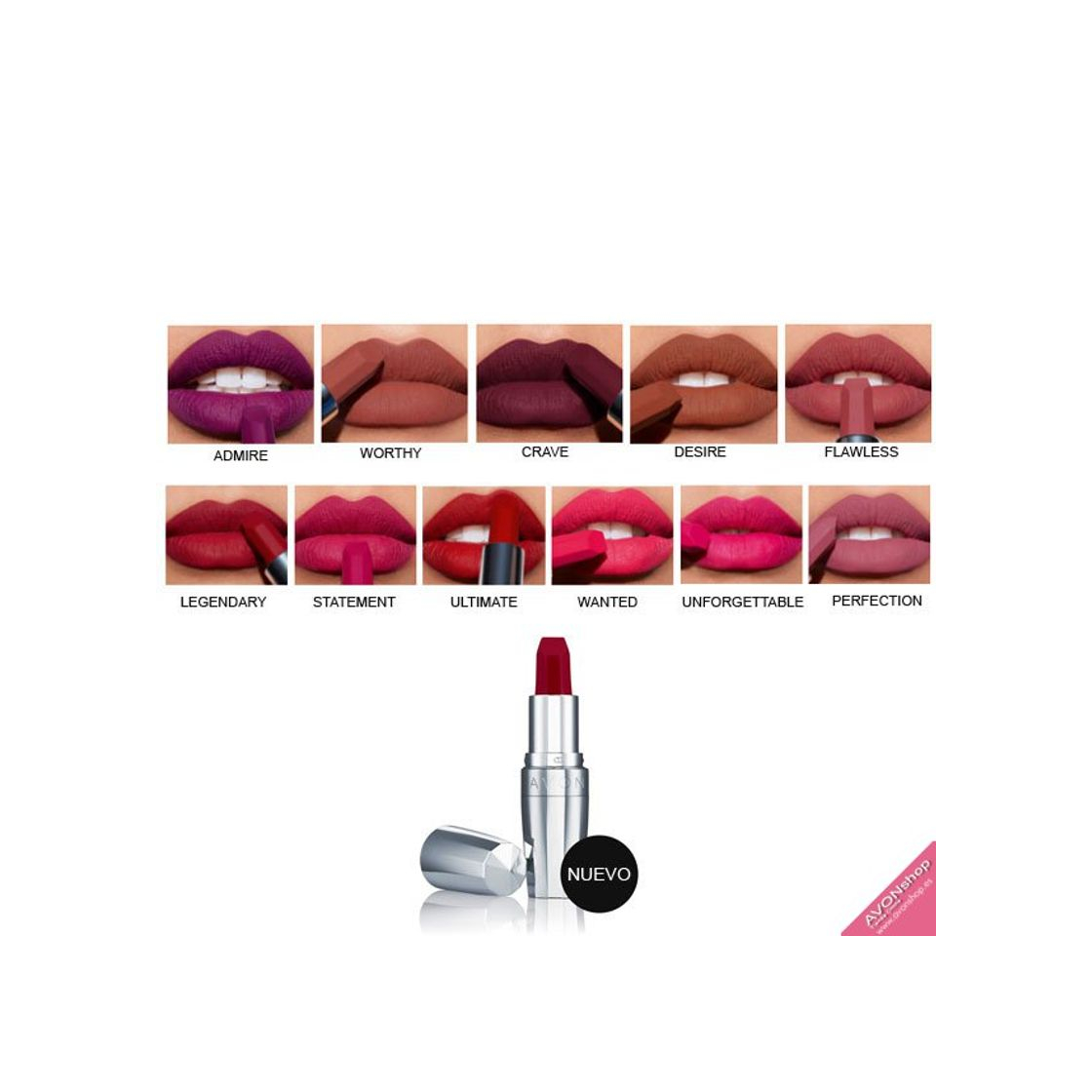 Productos Barra de Labios Avon True Matte Legend