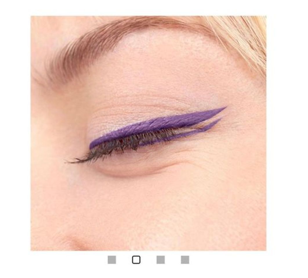 Fashion Eyeliner morado