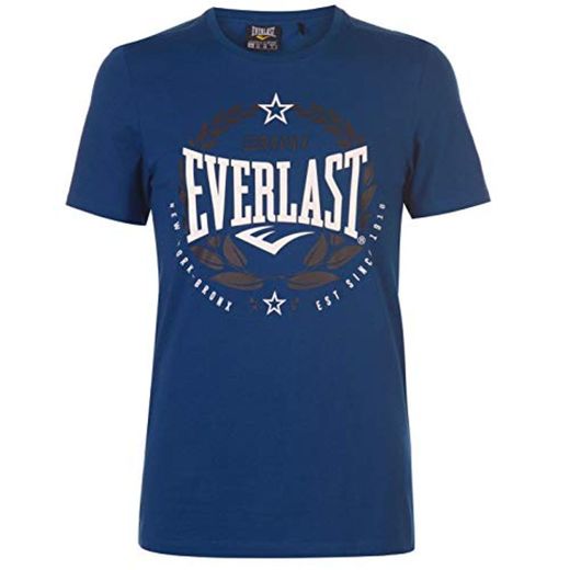Everlast - Camiseta de cuello redondo para hombre