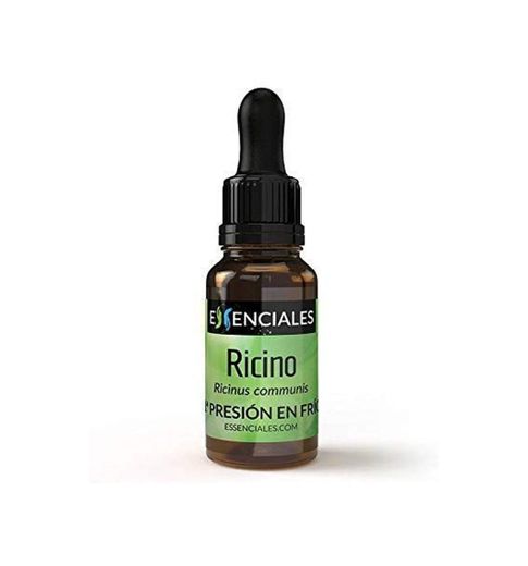 Essenciales - Aceite Vegetal de Ricino (Máxima Calidad), 100% PURO, 30 ml