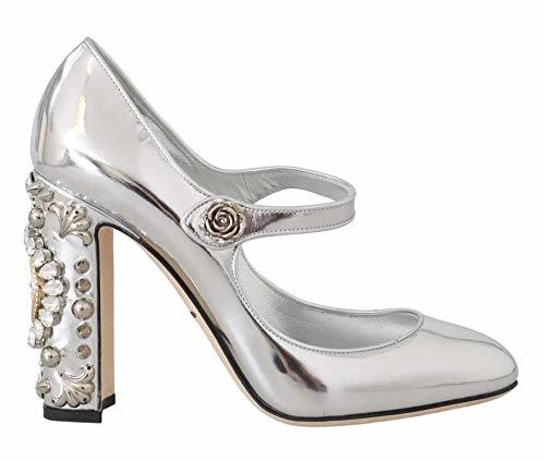 Lugar E6838 Decollete Specchio Donna Silver DOLCE&GABBANA Scarpe Shoe Woman [38.5]