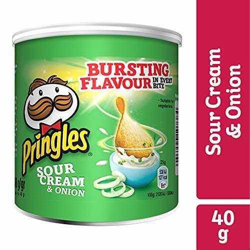 Producto Patatas Fritas Sour Cream y Onion Pringles 40gr