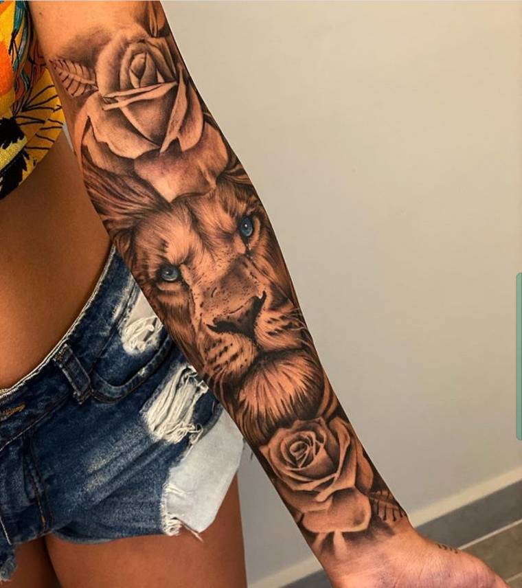 Moda Tatuagem inspiração feminina