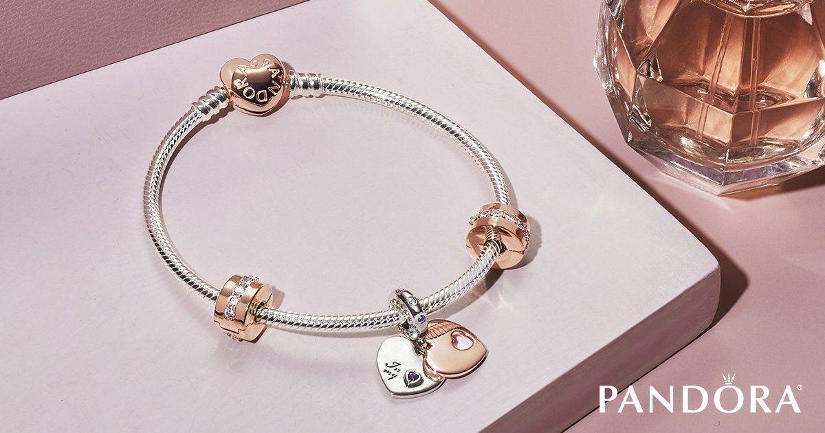 Productos Bracelete Corações De Pandora -