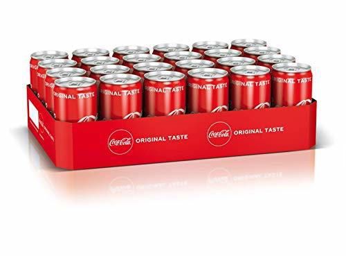 24 x pequeñas latas Coca-Cola Classic 0.25L