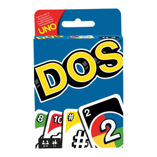 Mattel Games DOS, juego de cartas de UNO