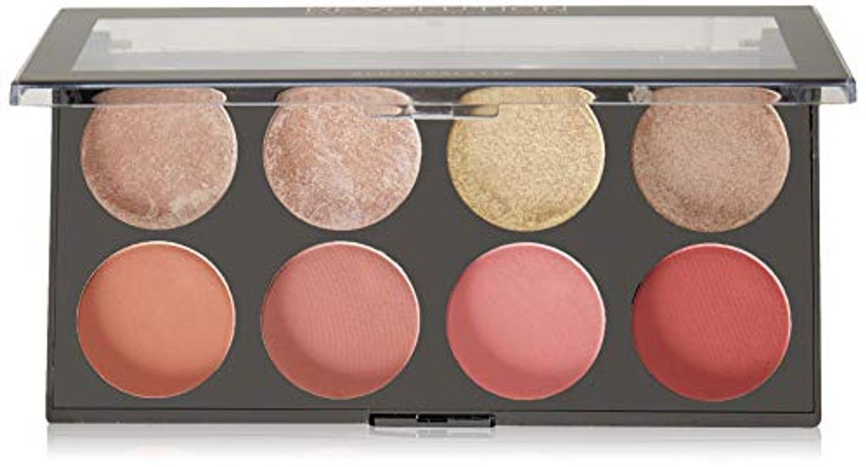 Belleza Makeup Revolution Ultra Blush Palette Blush Goddes Paleta 8 różów do policzków