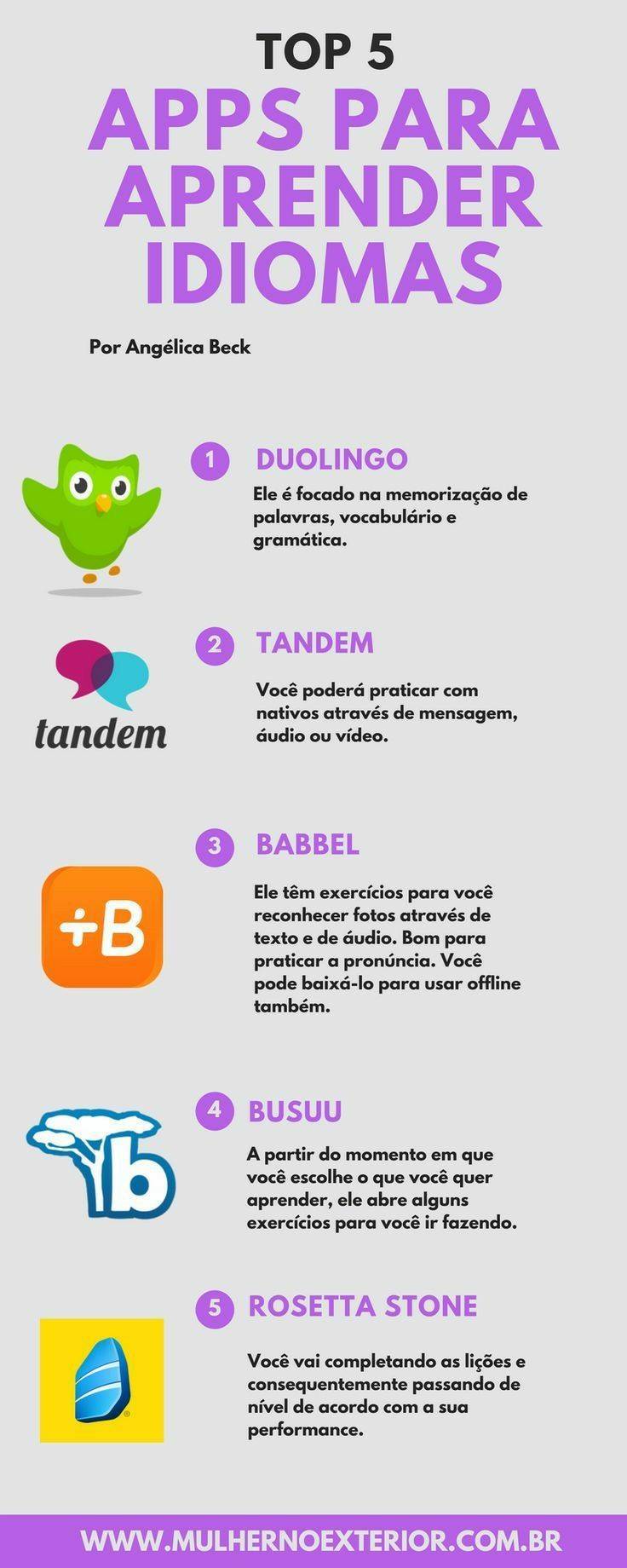 Moda 💗App para aprender outros idiomas 💗