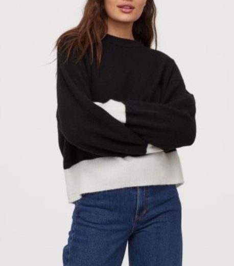 Suéter tejido - Negro - Ladies | H&M MX