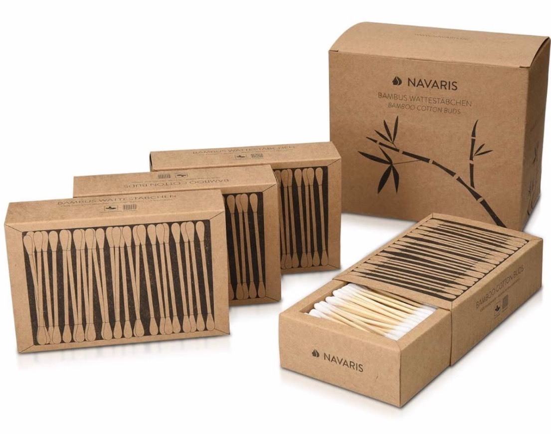 Productos Palillos de orejas 100% reciclables biodegradables y ecológ.