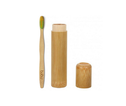 Escova dos dentes em bambu