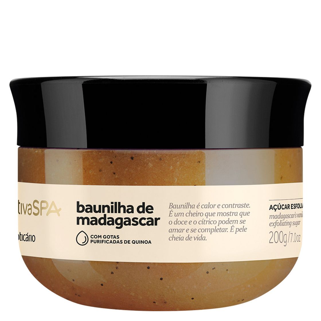 Fashion Nativa SPA Açúcar Esfoliante Baunilha e Madagascar 200g - O ...