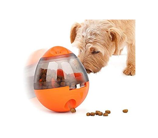 DADYPET Juguetes para Perros, Mascotas Perros Accesorios Pelota Dispensadora de Comida Fácil