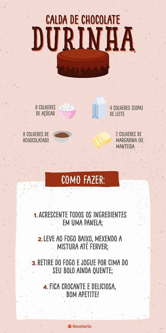 Fashion Calda de chocolate Durinha 