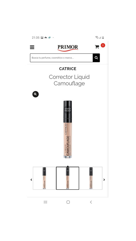 Producto Corrector de ojeras