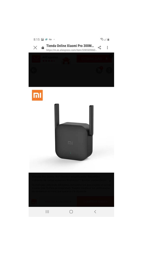 Products Repetidor wifi xiaomi