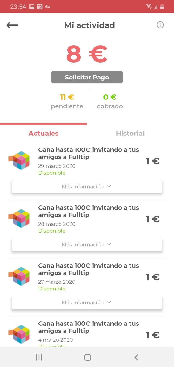 Apps Esta app te da hasta 100 euros!!!