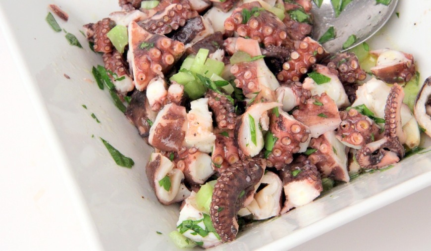 Moda Salada de Polvo - Portuguese Octopus Salad Recipe - YouTube