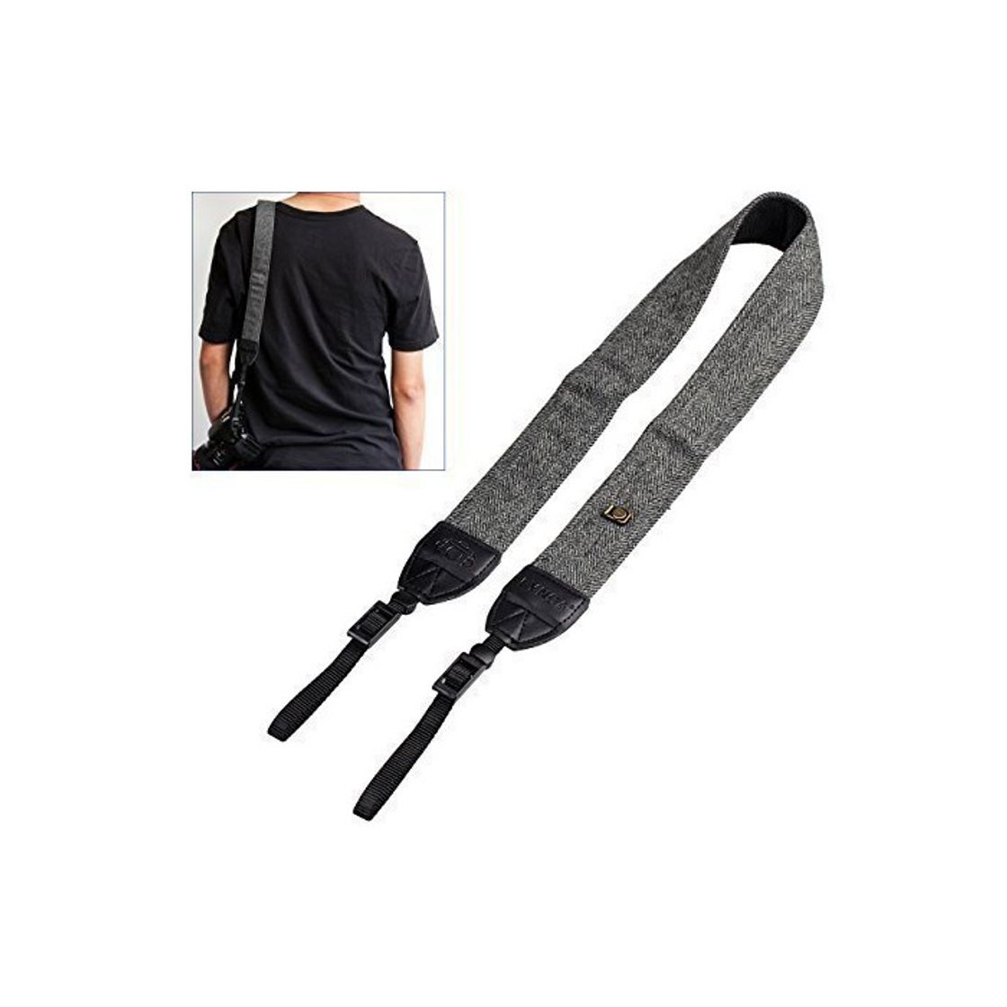 Social LYNCA LYN-242H Correa de hombro cuello para cámara SLR y DSLR Canon