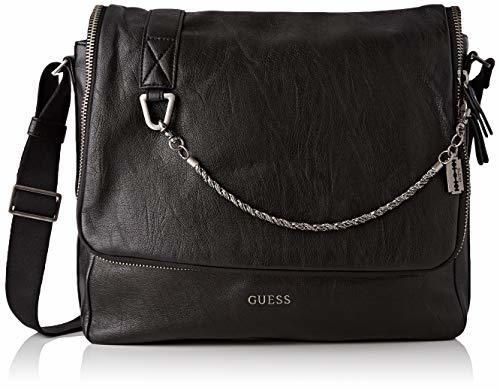 Guess - Jones, Bolso bandolera Hombre, Negro