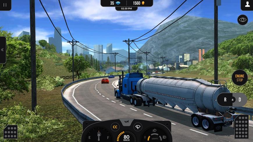 App Truck Simulator PRO Europe