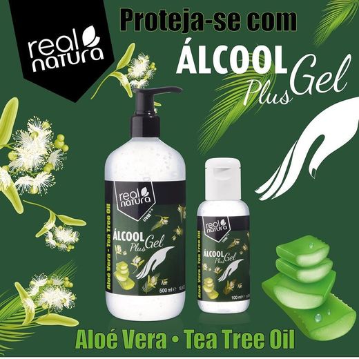 Álcool Gel REAL NATURA