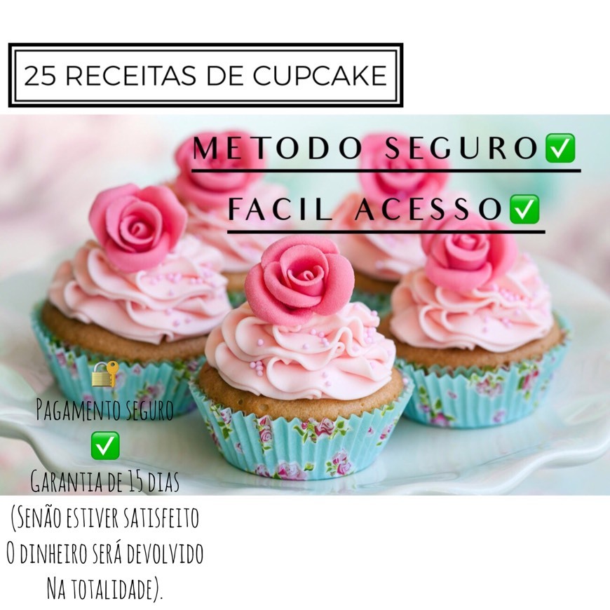 Social 25 receitas de cupcake 🧁 