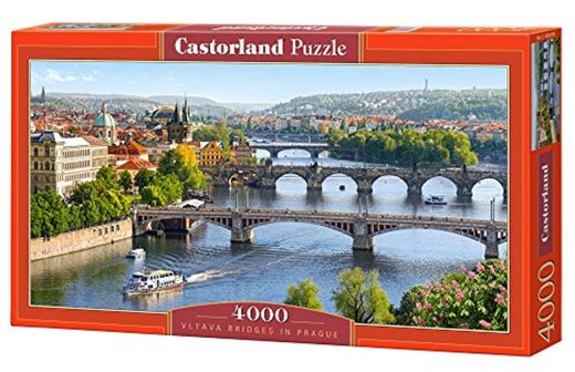 Castorland Vltava Bridges in Prague 4000 pcs Puzzle - Rompecabezas