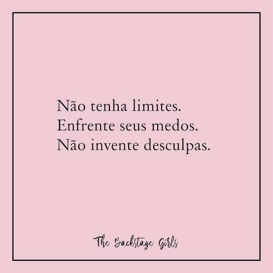 enfrente seus medos 🤞🏻