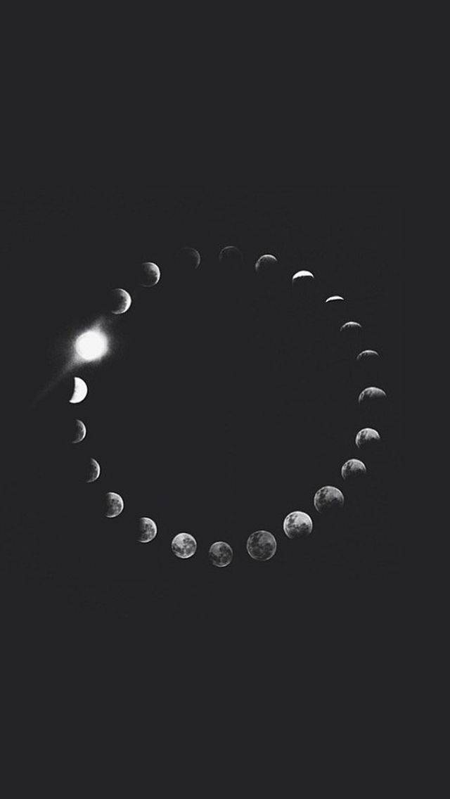 a famosa frase "a vida é feita de fases" 🌓