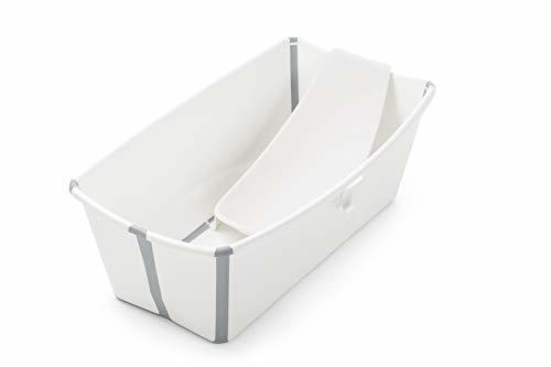 Social Stokke Flexi Bath - Bañera bebé plegable con asiento para recién nacidos