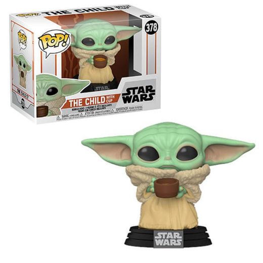 Figurine Pop! L'Enfant (Bébé Yoda) Avec Tasse - Star Wars: The ...