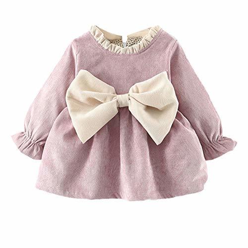 Social K-youth Vestidos para Niñas Vestido Bebe Niña Invierno Recien Nacido Vestido de