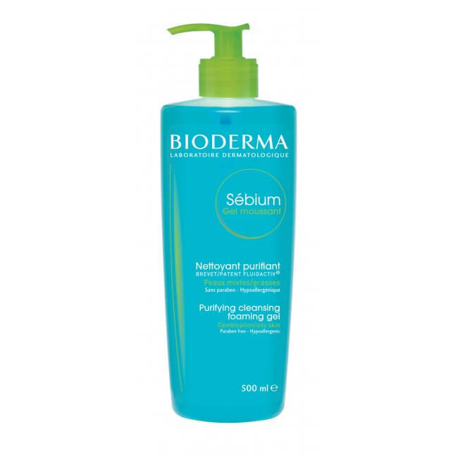 Product Bioderma Sebium Gel Moussant Nettoyant Purifiant 500 ml