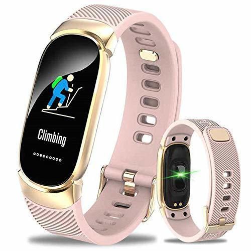 GGOII Reloj Inteligente Pulsera Inteligente Reloj de Mujer Ip67 Impermeable Pulsera Deportiva