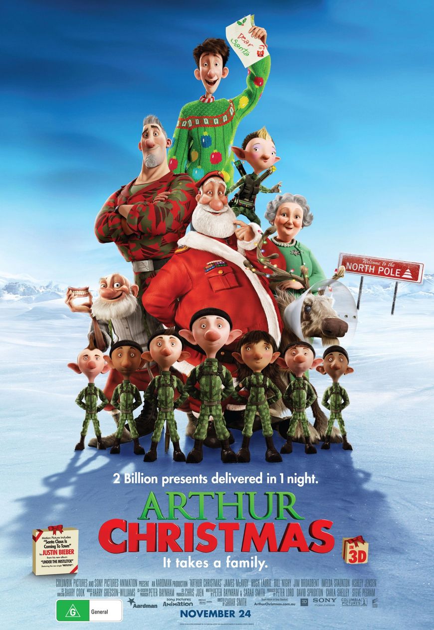 Película Arthur Christmas: Operación regalo