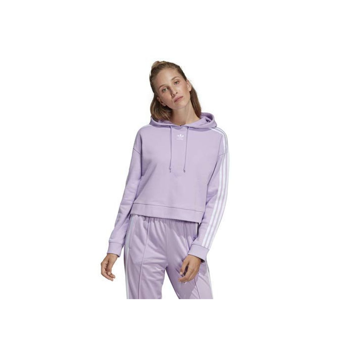 Productos adidas Originals Cropped Hoodie Purple Glow XL