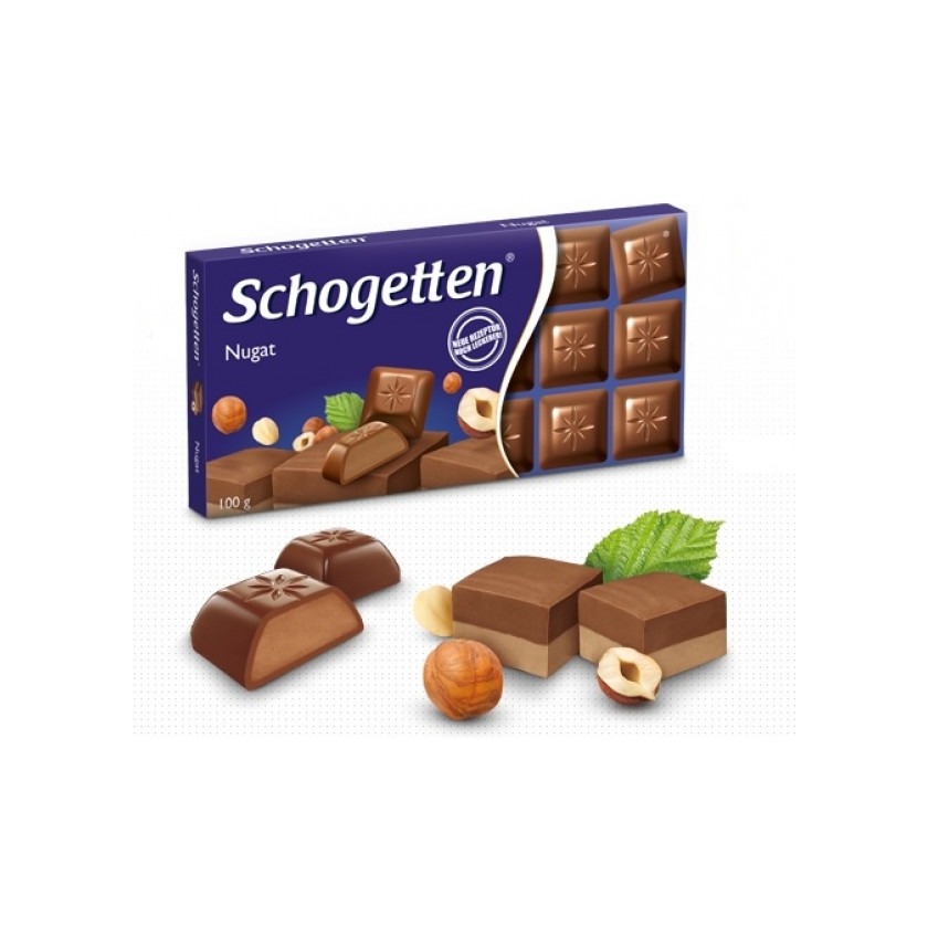 Productos Schogetten praliné de avelã