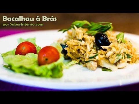 Receita de Bacalhau à Brás - YouTube | Healthy living recipes ...