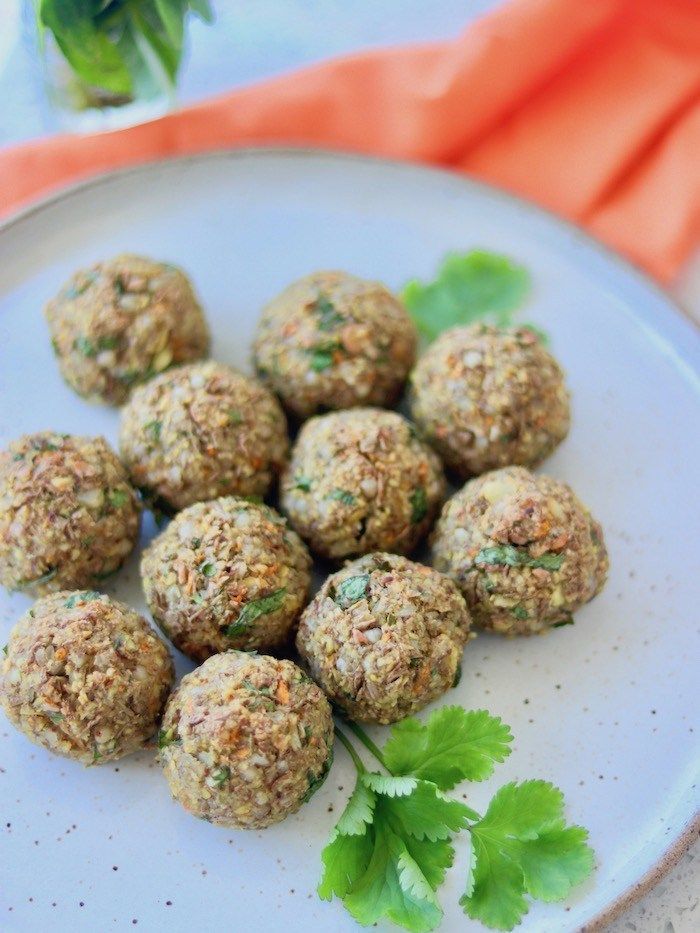 Social Almôndegas de Lentilha Veganas | Receita - Pinterest