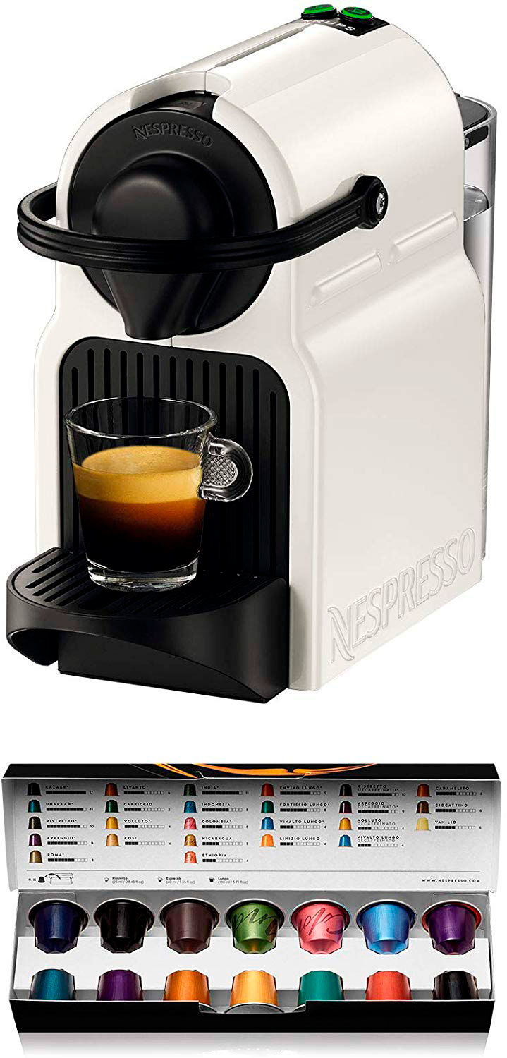 Home Nespresso Krups Inissia XN1005 - Cafetera monodosis de cápsulas Nespresso