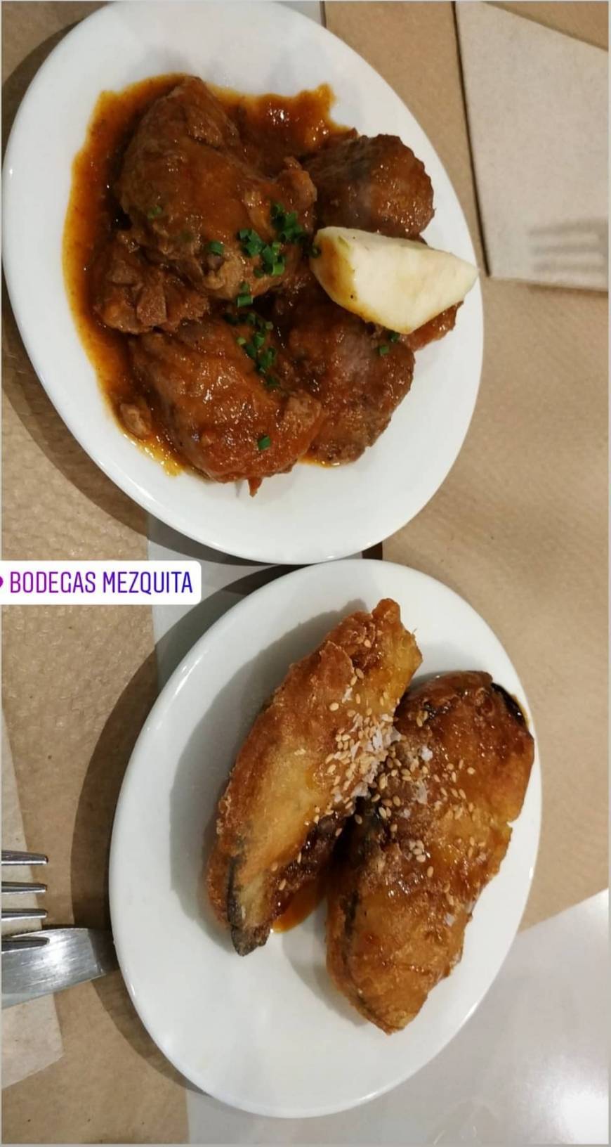 Restaurantes Bodegas Mezquita (Céspedes)